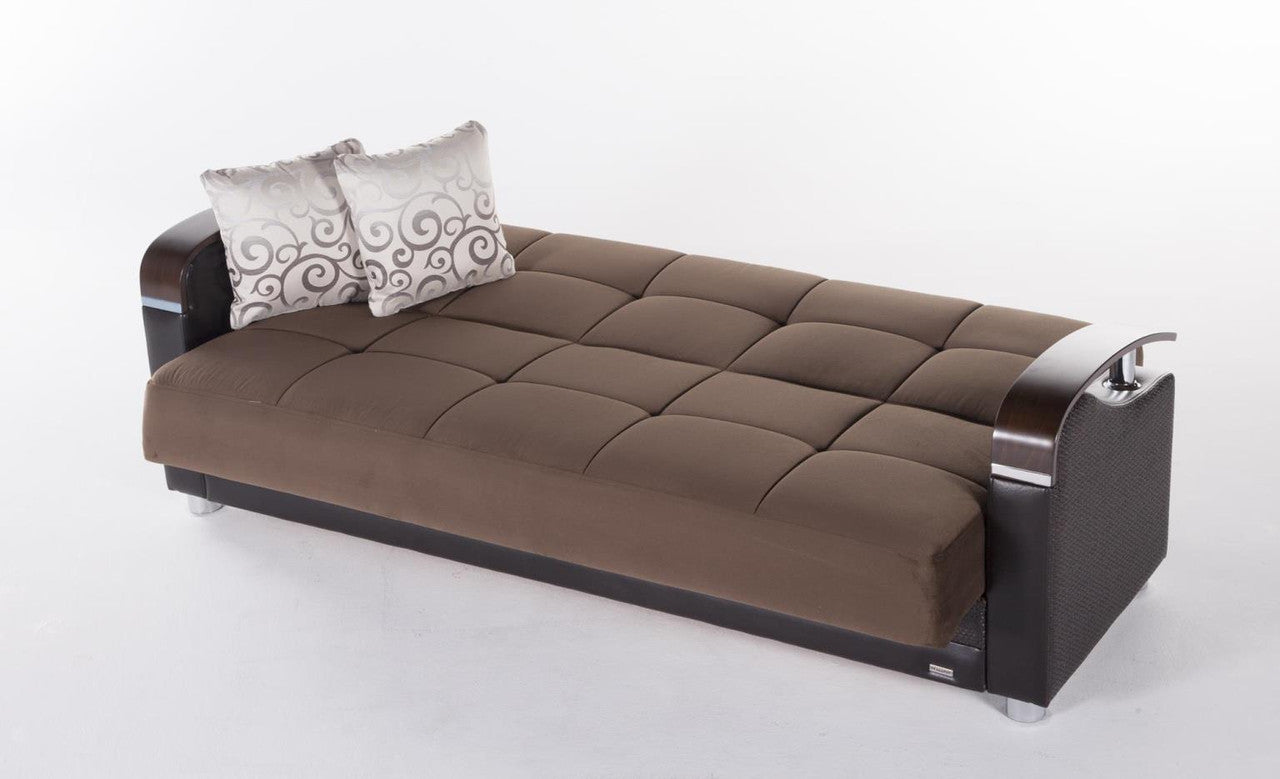 Bellona Luna Regal 3 Seat Sleeper Sofa by Bellona DEHA SILVER