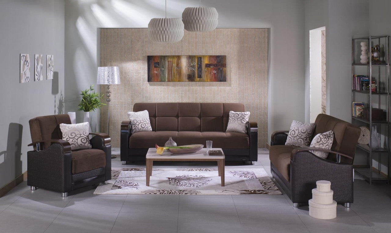 Bellona Luna Living Room Set Sofa Loveseat Armchair by Bellona NAOMI BROWN