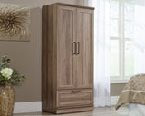 HomePlus Wardrobe/Storage Cabinet Salt Oak