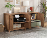 Cannery Bridge  Office Credenza with Doors in Sindoori Mango