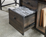 Steel River  Industrial Computer Desk with Storage