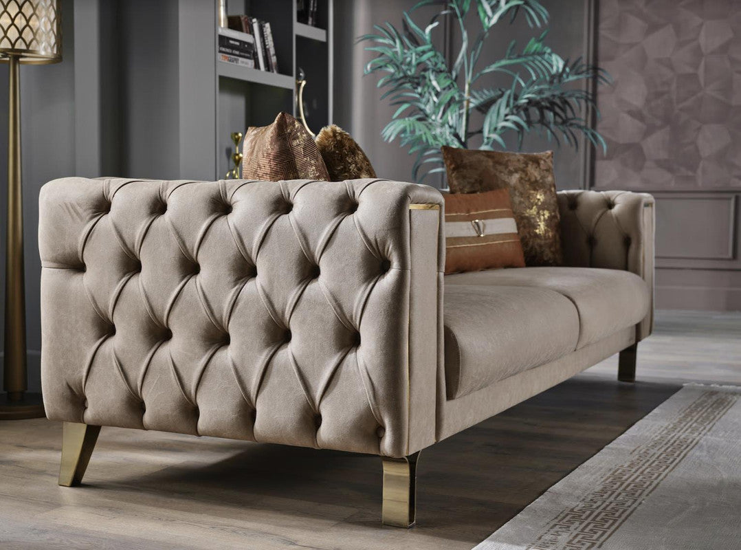 Bellona Montego 3 Seat Sleeper Sofa by Bellona DARK BRICK