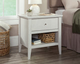 Larkin Ledge 1-Drawer Night Stand in Glacier Oak