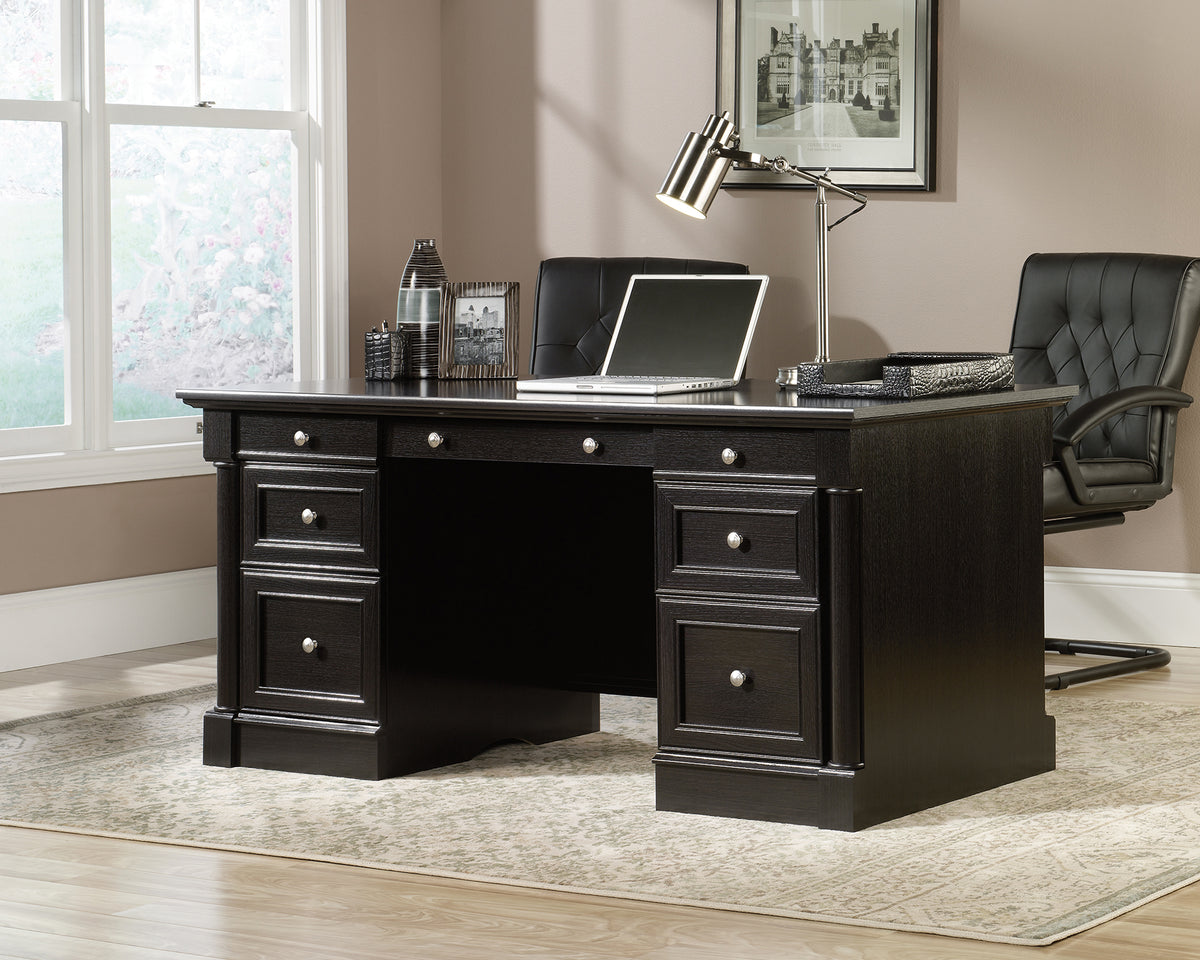 Palladia  Executive Desk Wind Oak