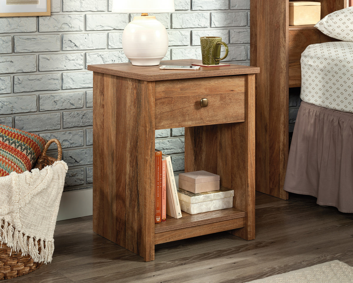 River Ranch Night Stand with Drawer in Sindoori Mango