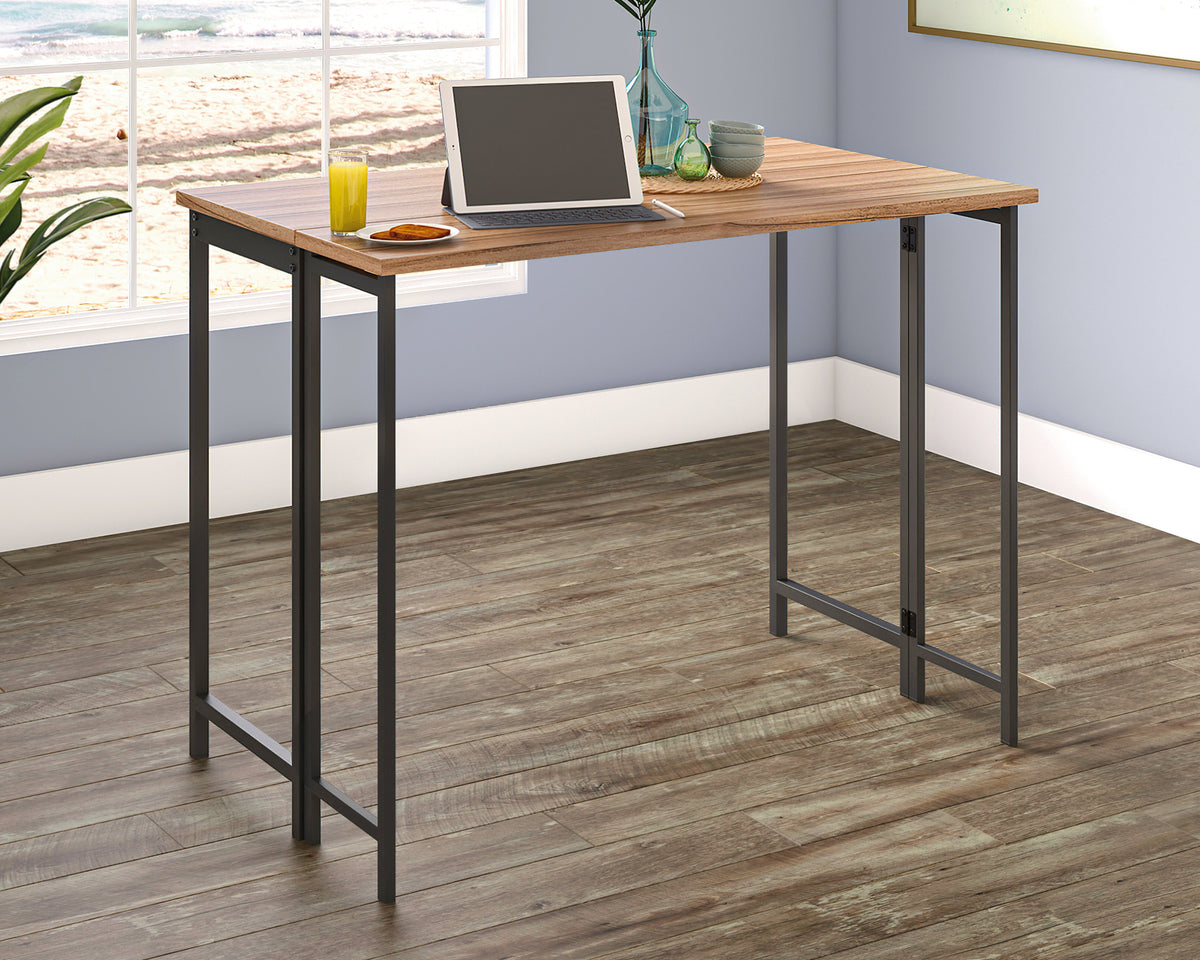 North Avenue  Modern Drop Leaf Table in Sindoori Mango