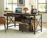 Steel River  Industrial Computer Desk with Storage