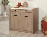 Dixon City  2-Door Library Cabinet in Brushed Oak