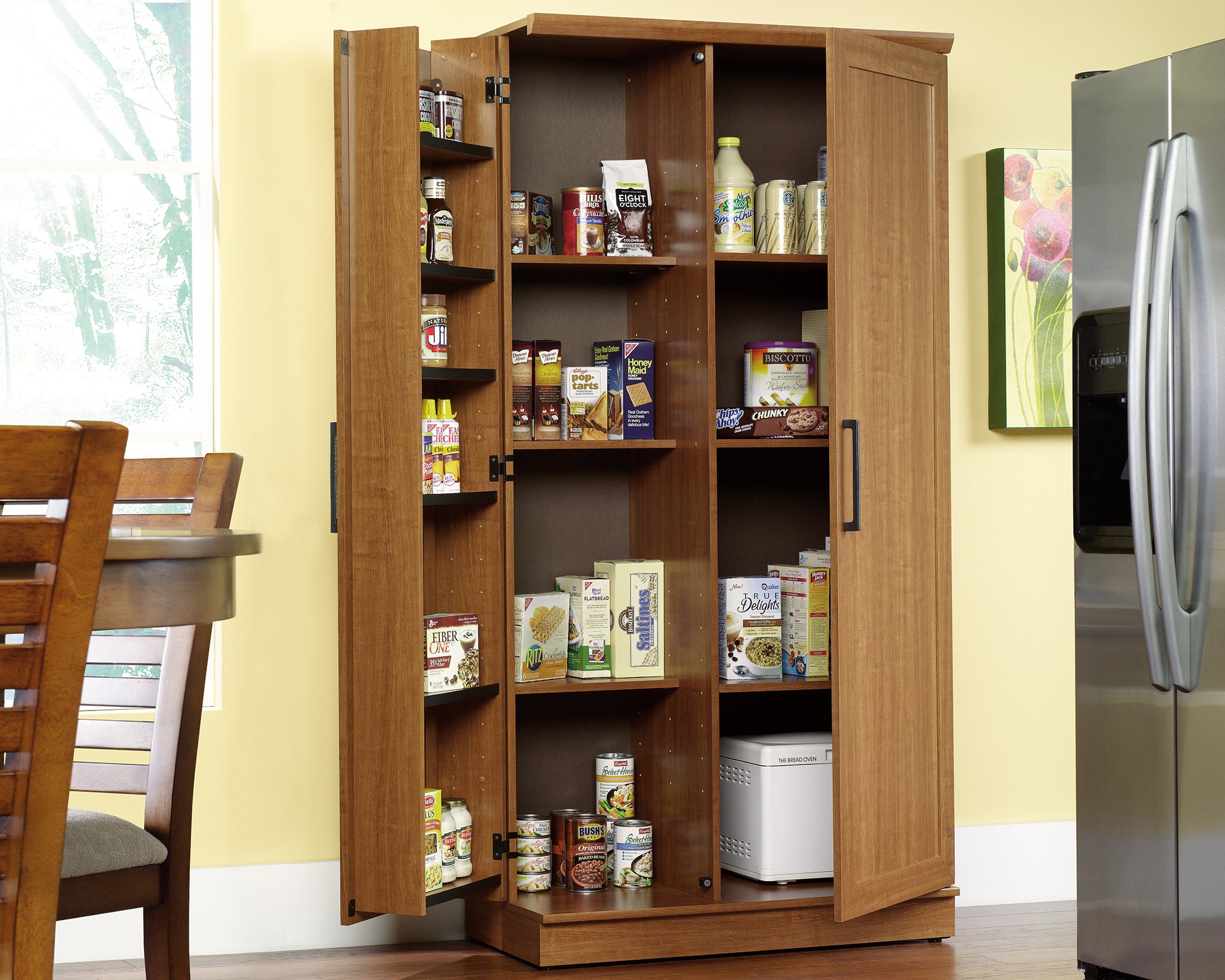 HomePlus Storage Cabinet Sienna Oak