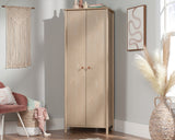 Sauder Select Two-Door Storage Cabinet in Natural Maple