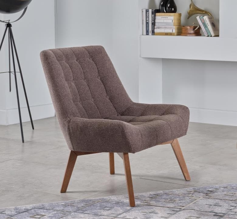 Bellona Revere Accent Chair by Bellona REVERE BROWN