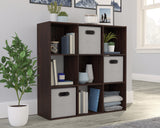 Sauder Select 9-Cube Organizer Storage Cubby Unit