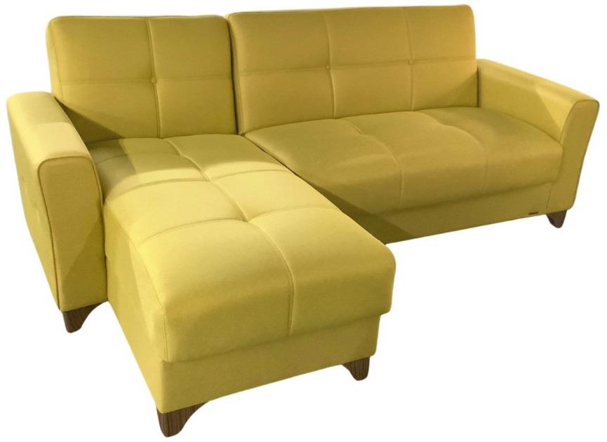 Bellona Tina Sleeper Sectional by Bellona MUSTARD