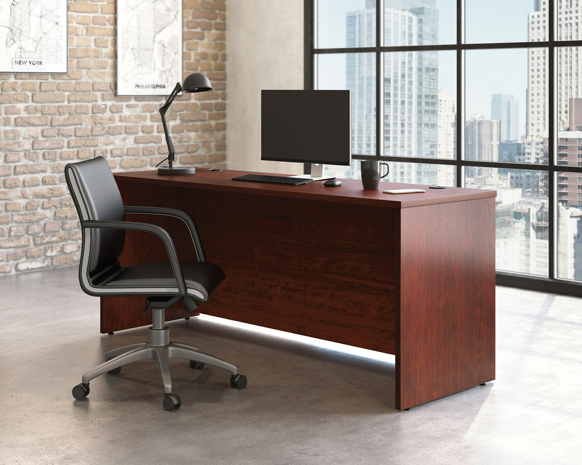 Affirm 72" x 24" Cherry Commercial Office Desk