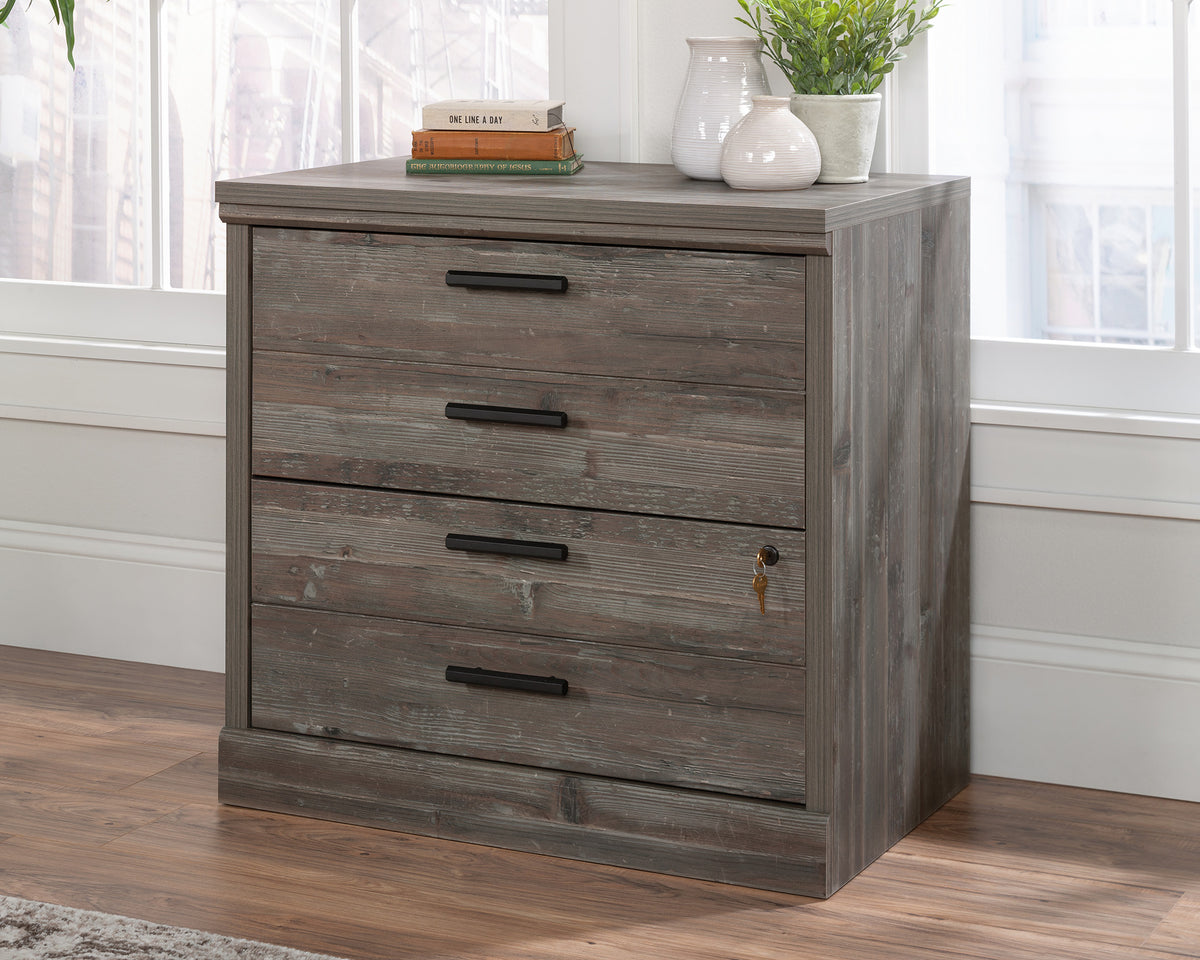 Aspen Post  2-Drawer Lateral File Cabinet in Pebble Pine