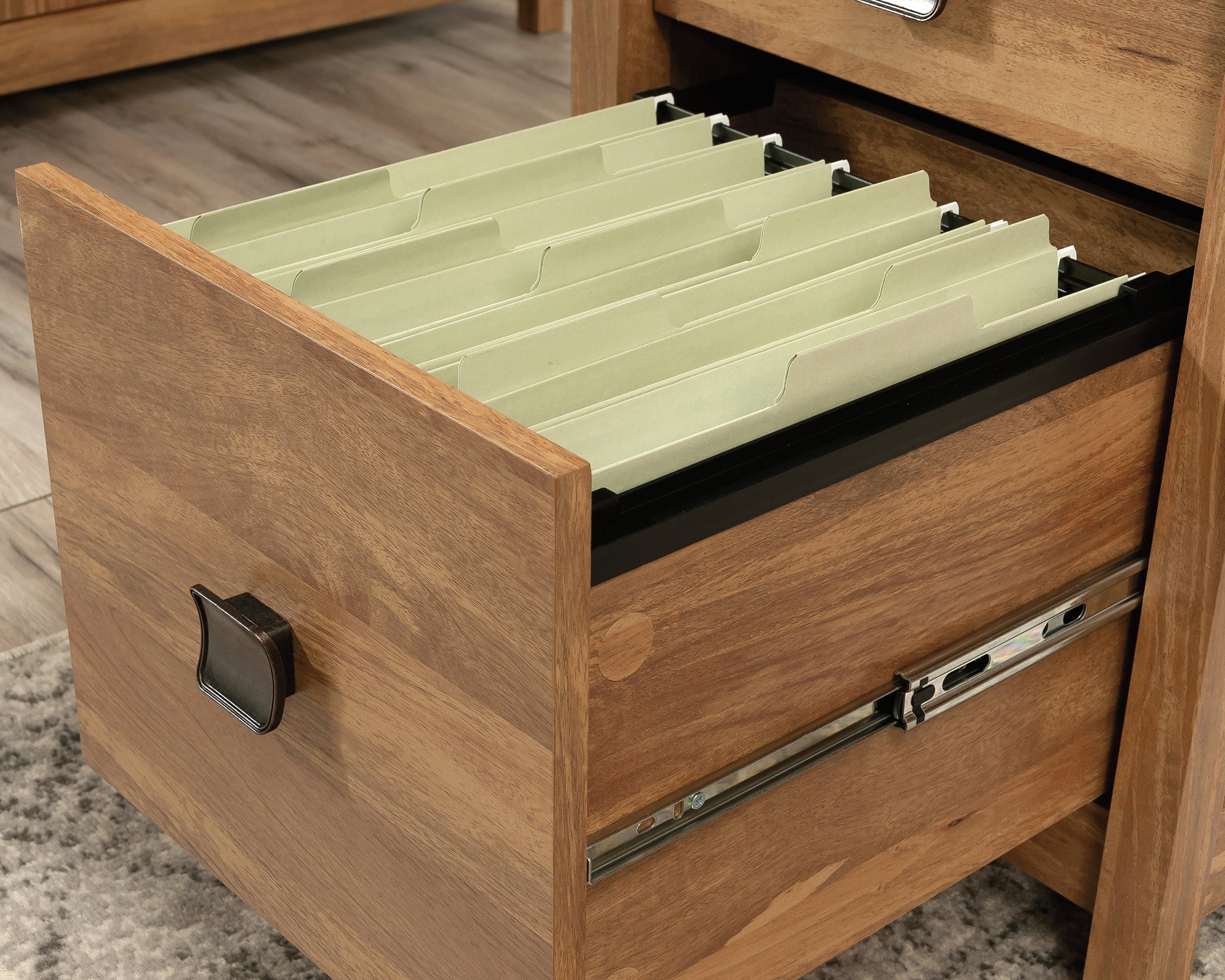 Cannery Bridge  Executive Desk with 6 Storage Drawers