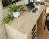 Mason Peak 60" Commercial Credenza Desk in Prime Oak