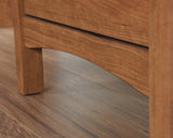 Union Plain Shaker Style L-Shaped Desk with File Drawer