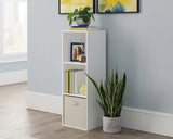 Sauder Select 3-Cube Organizer Storage Cubby Unit in White