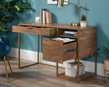 International Lux Home Office Desk in Sindoori Mango