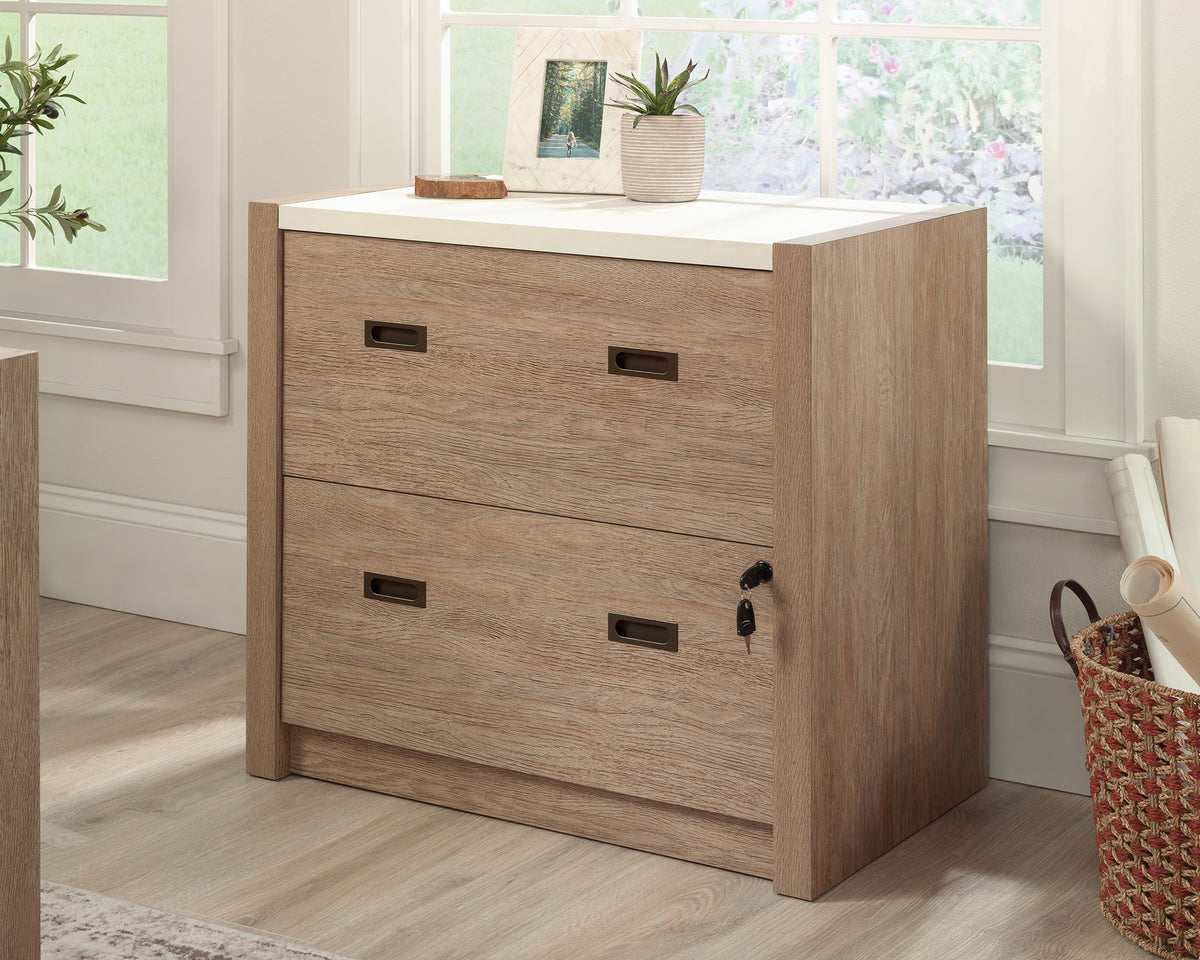 Dixon City  2-Drawer Lateral File Cabinet in Brushed Oak