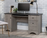 Sauder Select Computer Desk with Drawers in Mystic Oak