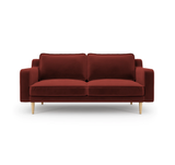 Modon Klem Slim Loveseat Red