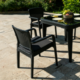 Modon Osaka Outdoor Patio Dining Set with 4 Chairs Default Title